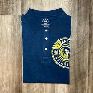 American Fighter Polo (NWOT) - Small